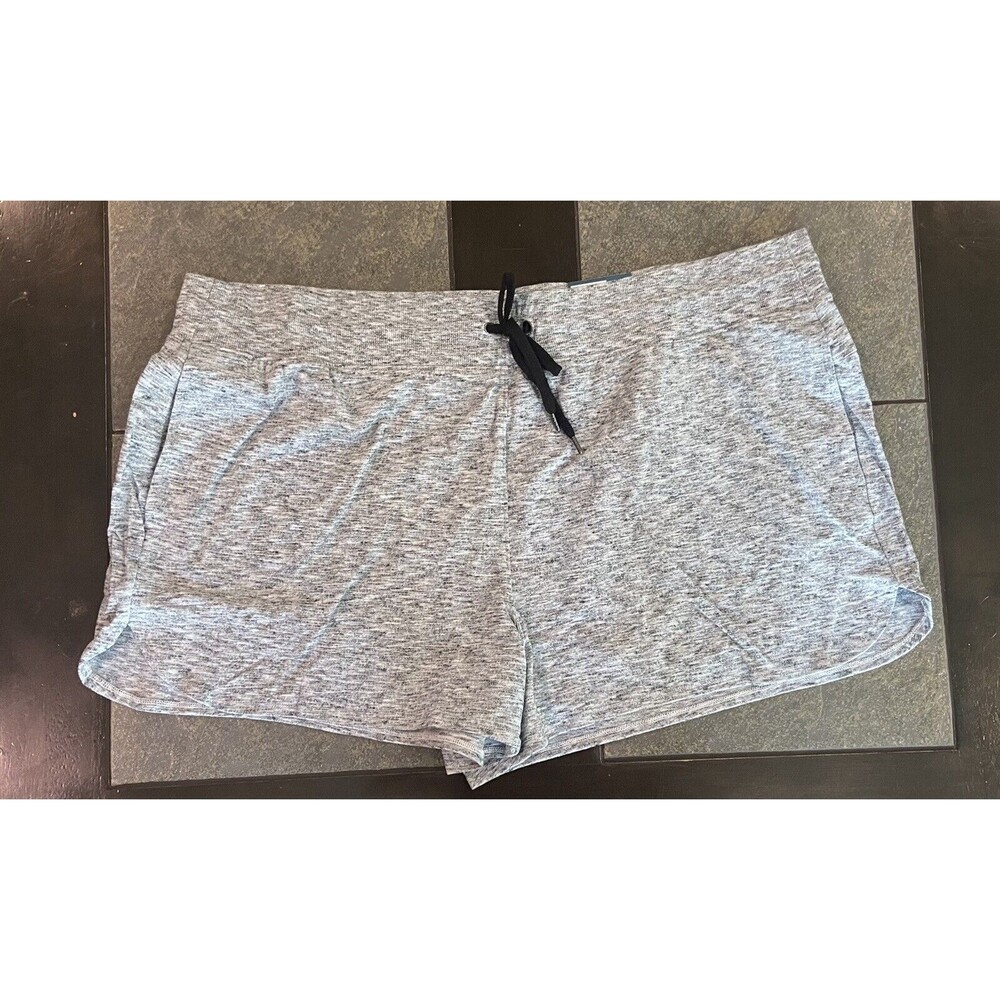 Women's Tek Gear Mid Rise Multipurpose Workout Gear Shorts Sz 2 XL  GREY NWT